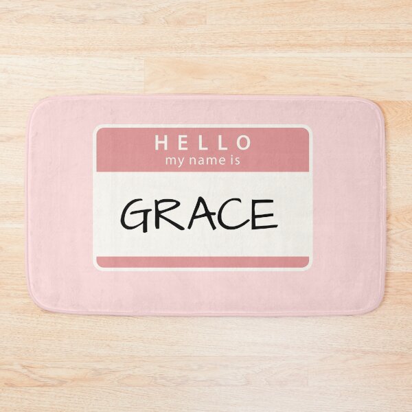Item preview, Hello my name is Grace designed and sold by melbournegirl.