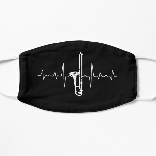 Heartbeat trombone Flat Mask