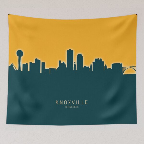 Item preview, Knoxville Tennessee Skyline designed and sold by ArtPrints.