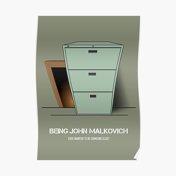 Being John Malkovich - Alternative Movie Poster Poster