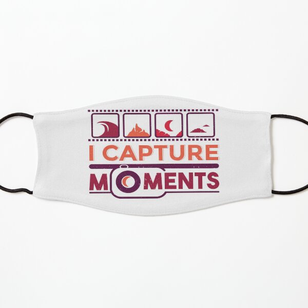 I capture moments Kids Mask