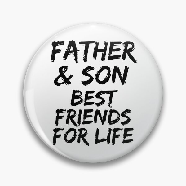 Artikelvorschau, Father & Son Best Friends for Life Father's Day Gift entworfen und verkauft von TNDesignStudio.