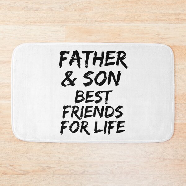 Aperçu de l'œuvre Father & Son Best Friends for Life Father's Day Gift créée et vendue par TNDesignStudio.