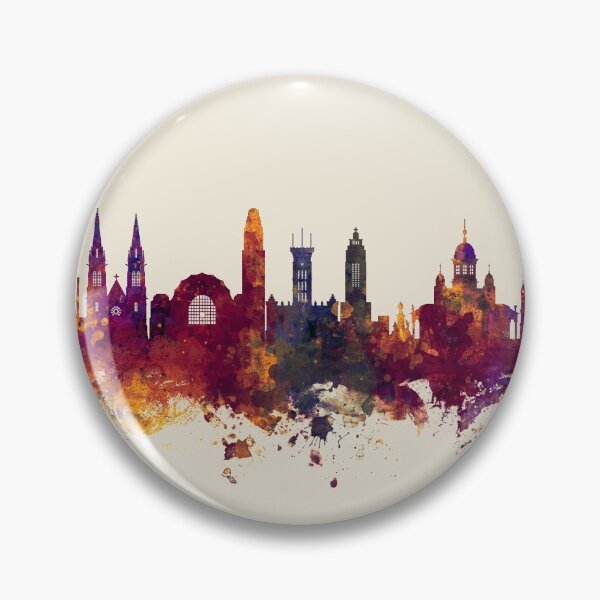 Item preview, Helsinki Finland Skyline designed and sold by ArtPrints.