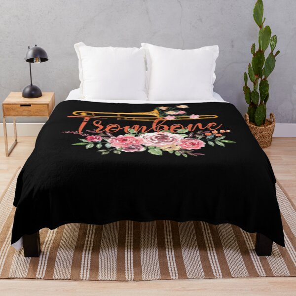 Item preview, Flowers trombone designed and sold by bestshirtdesign.