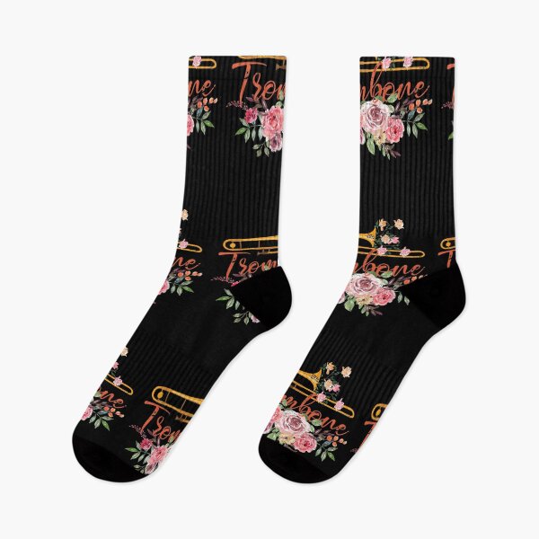 Item preview, Flowers trombone designed and sold by bestshirtdesign.