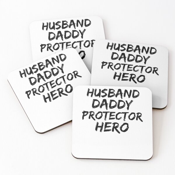 Item preview, Father Quote Husband Daddy Protector Hero Father's Day Gift designed and sold by TNDesignStudio.