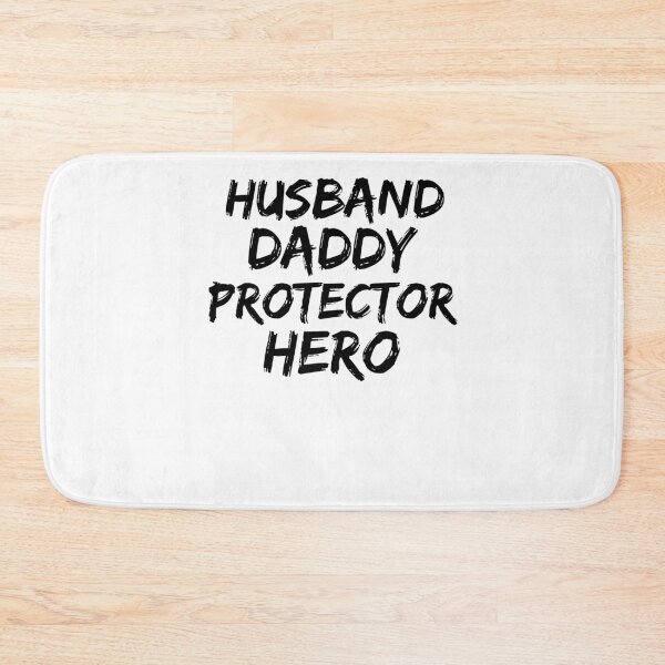 Item preview, Father Quote Husband Daddy Protector Hero Father's Day Gift designed and sold by TNDesignStudio.