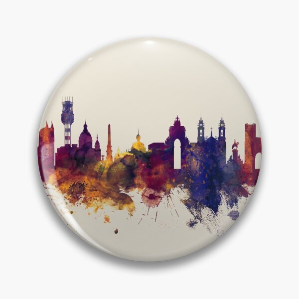 Aperçu de l'œuvre Lisbon Portugal Skyline créée et vendue par ArtPrints.