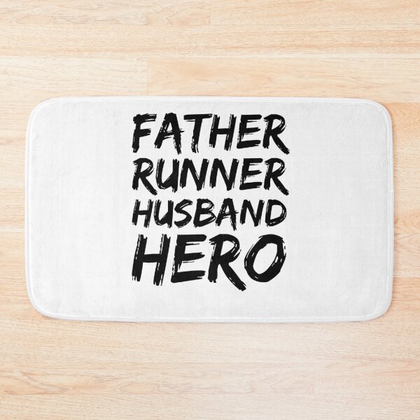 Aperçu de l'œuvre Father Runner Husband Hero Father's Day Gift créée et vendue par TNDesignStudio.