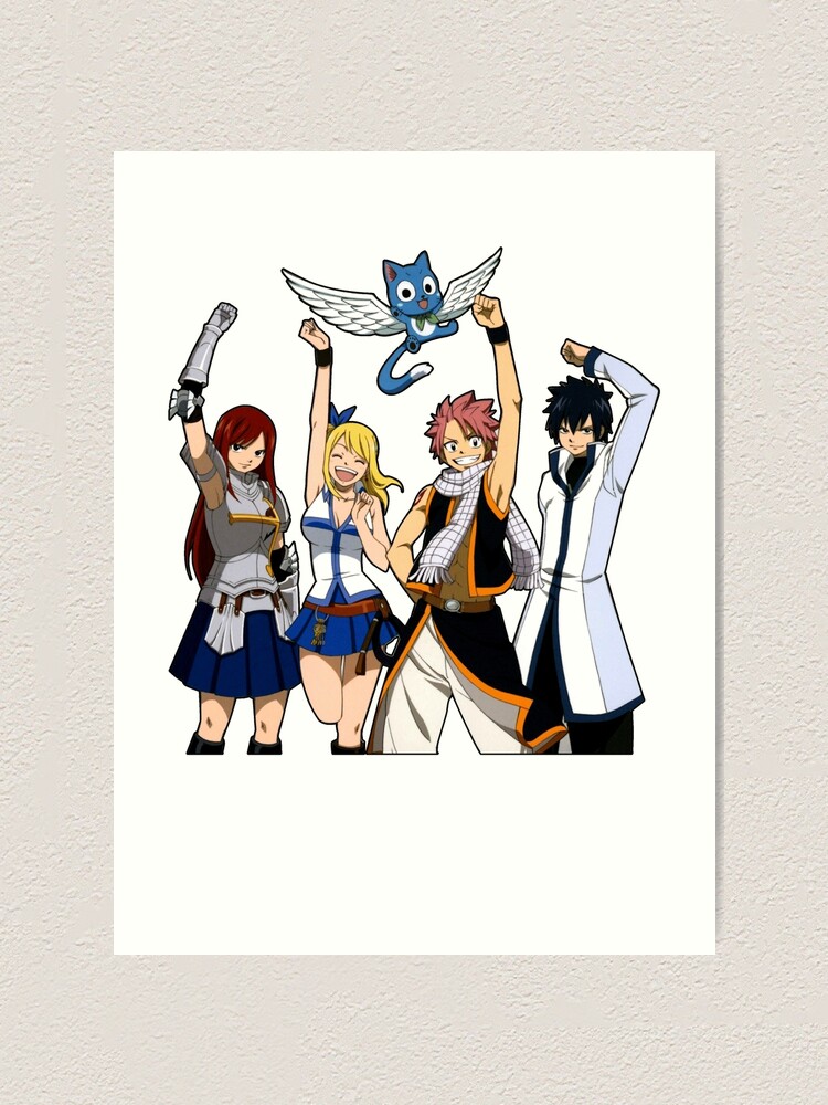 Anime Art Characters Fairy Tail by Anime Art