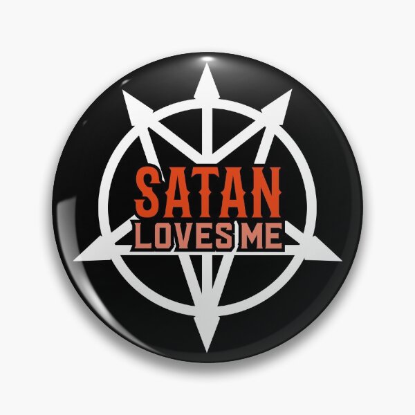 Item preview, Satan Loves Me Atheist Atheism Religion Satanist designed and sold by anziehend.