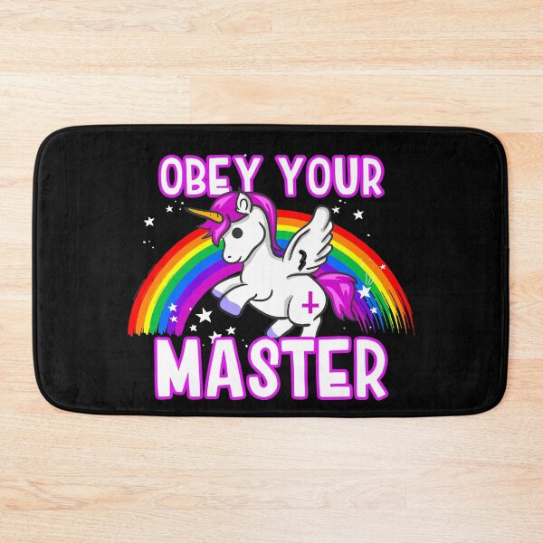 Item preview, Obey Your Master - Unicorn Rainbow Heavy Metal designed and sold by anziehend.