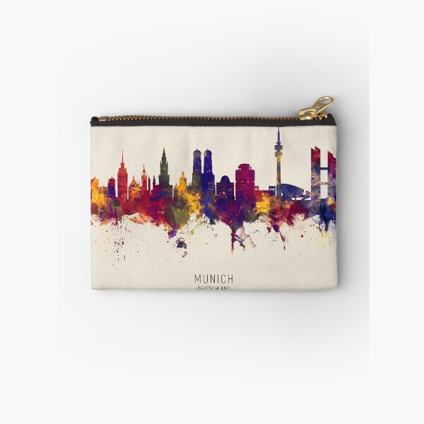 Artikelvorschau, Munich Germany Skyline entworfen und verkauft von ArtPrints.
