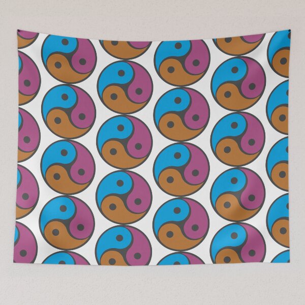 Item preview, Triple Yin-Yang BJJ  designed and sold by JiuJiuArts.