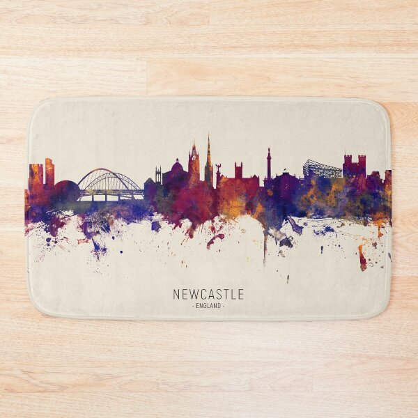 Item preview, Newcastle England Skyline designed and sold by ArtPrints.