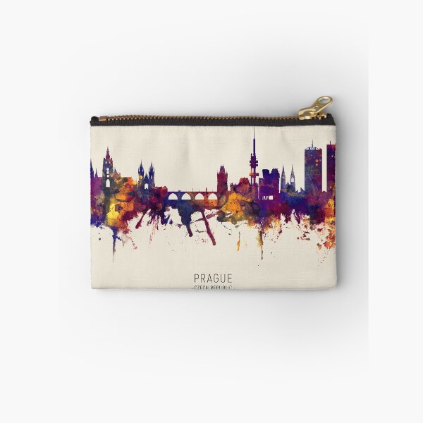 Item preview, Prague (Praha) Czech Republic Skyline designed and sold by ArtPrints.