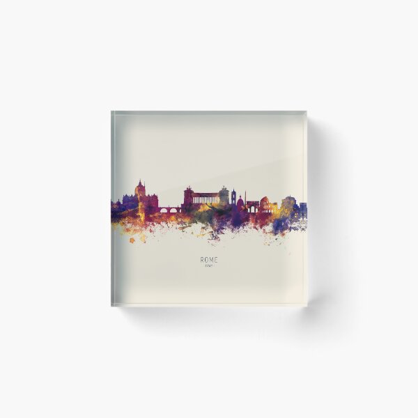 Artikelvorschau, Rome Italy Skyline entworfen und verkauft von ArtPrints.