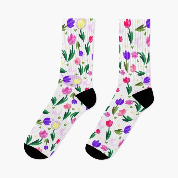 Item preview, Tulips pattern design floral designed and sold by AliensRich.