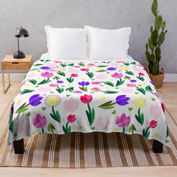 Artikelvorschau, Tulpenmuster Design Blumen entworfen und verkauft von AliensRich.