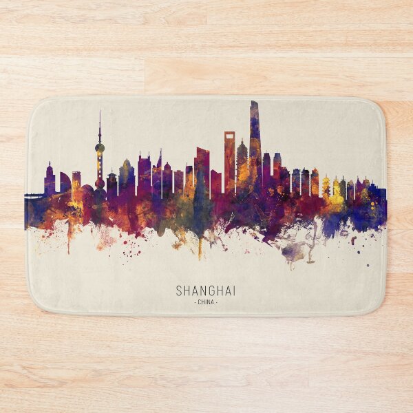 Item preview, Shanghai China Skyline designed and sold by ArtPrints.