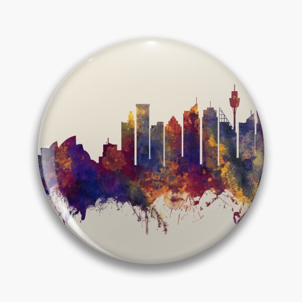 Item preview, Sydney Australia Skyline designed and sold by ArtPrints.