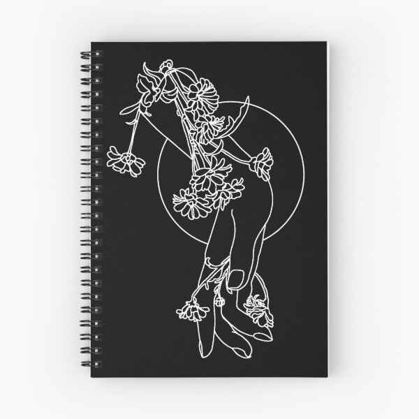 Item preview, Hand and flowers line art designed and sold by HereForTheArt.