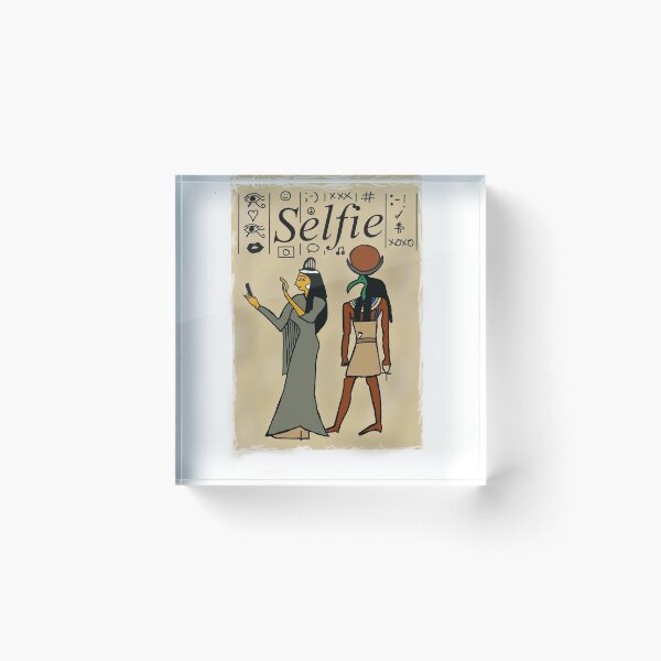 Item preview, Ancient Egyptian Selfie designed and sold by microgalleryart.