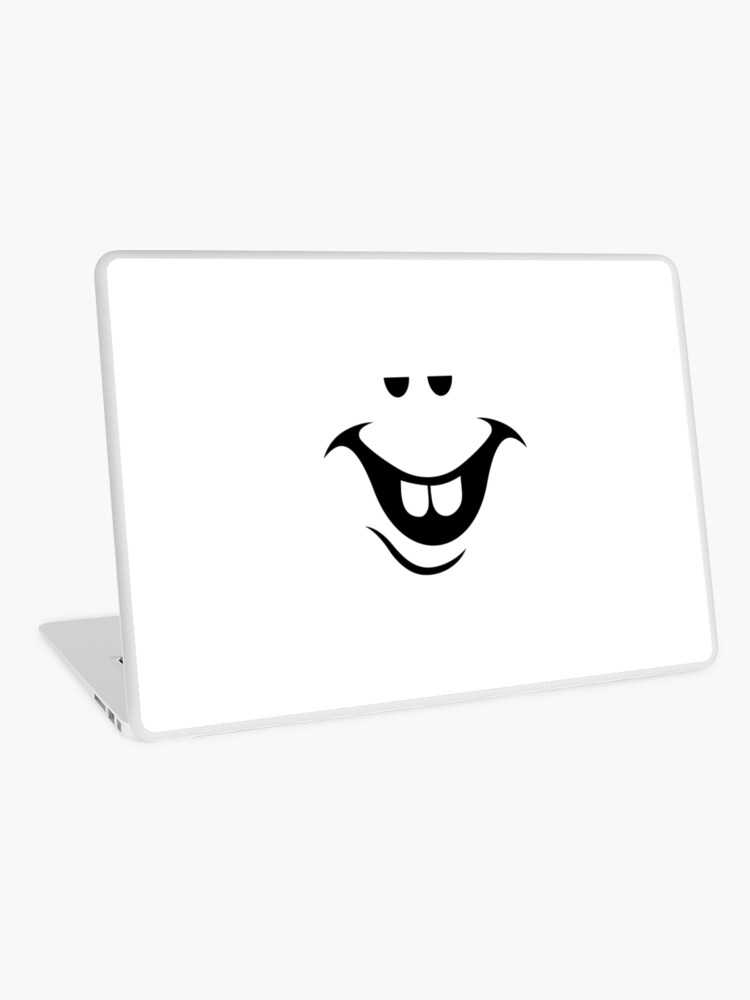 Chill Face Roblox Laptop Skin By Vinesbrenda Redbubble - chill face roblox decal