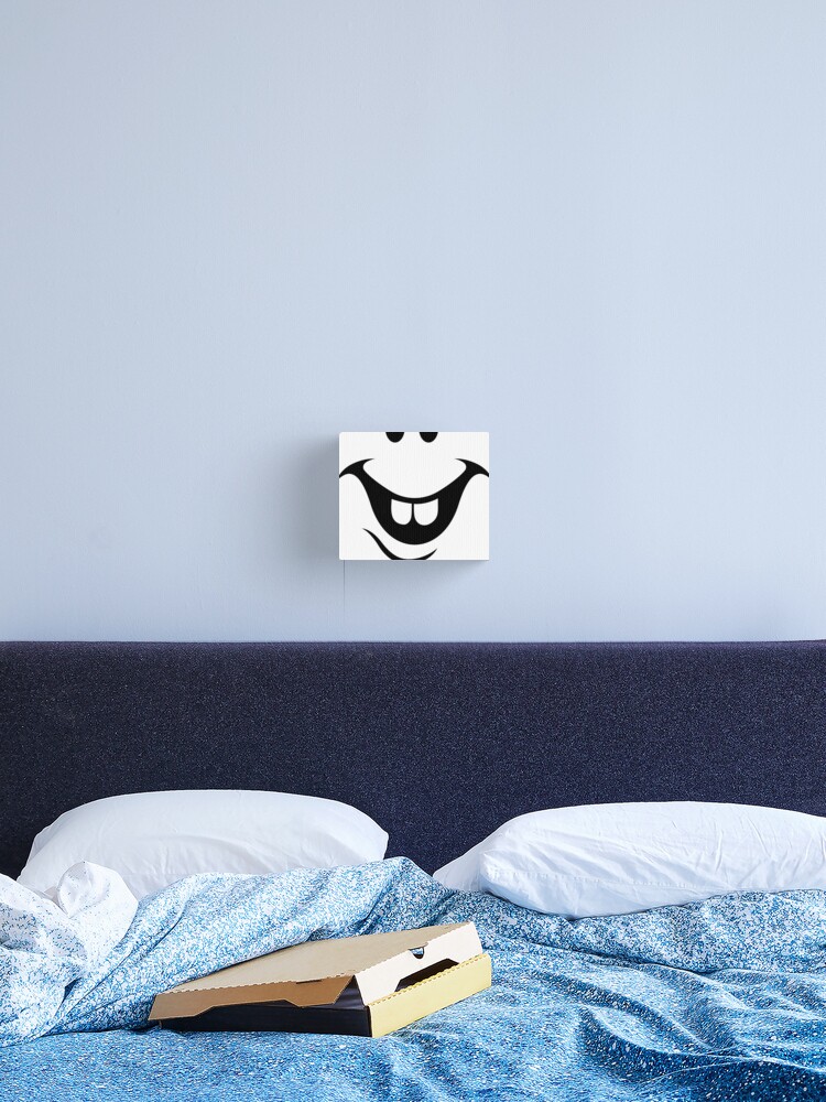 Chill Face Roblox Canvas Print By Vinesbrenda Redbubble - albert roblox chill face