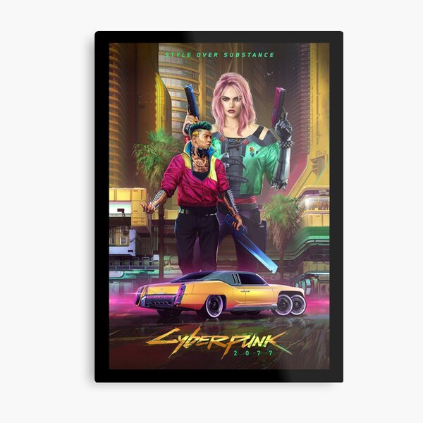 CYBERPUNK 2077 Metal Print