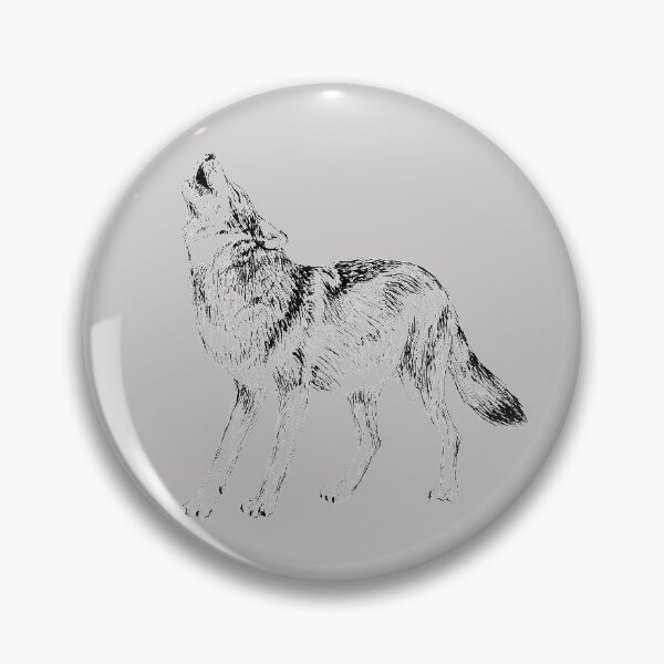 Item preview, Howling Wolf Image designed and sold by RachelsFineLine.