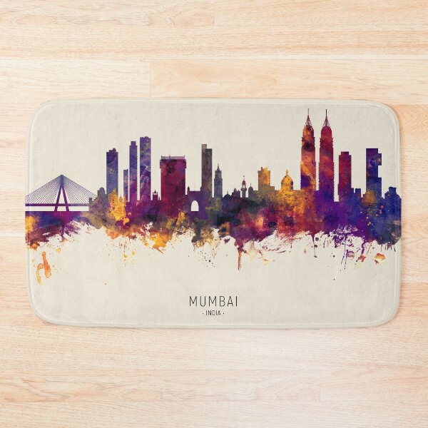 Item preview, Mumbai Skyline India Bombay designed and sold by ArtPrints.