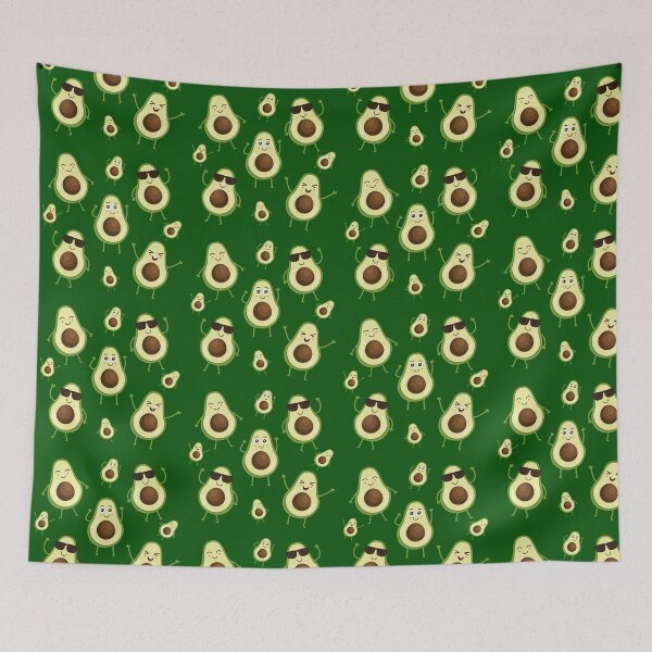Item preview, Cute Avocado Pattern designed and sold by SoccaTamam.