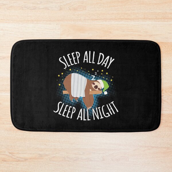 Item preview, Sleep All Day Sleep All Night - Lazy Sloth designed and sold by anziehend.