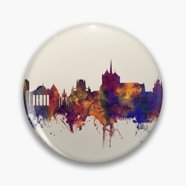 Item preview, Geneva Switzerland Skyline designed and sold by ArtPrints.