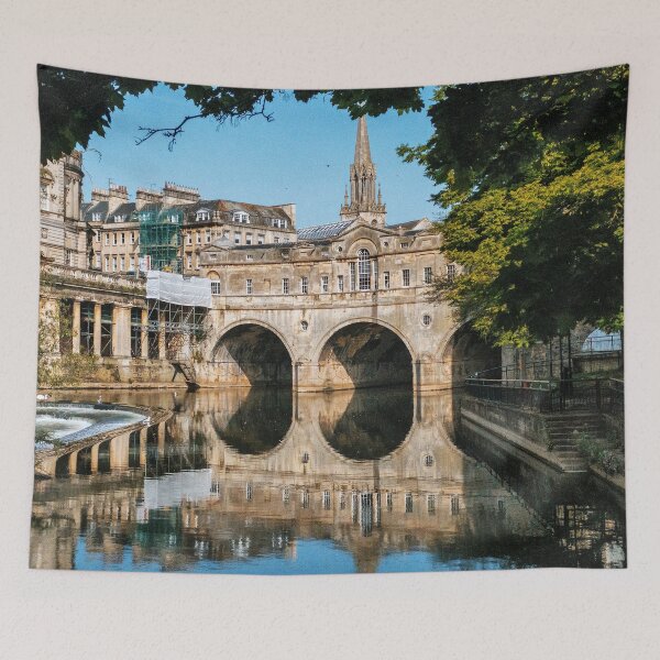 Item preview, Bath Somerset Pulteney Bridge reflection  designed and sold by balazsromsics.