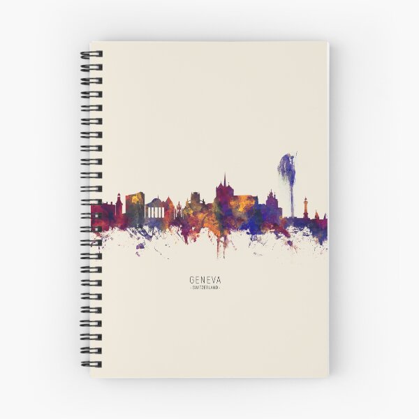 Item preview, Geneva Switzerland Skyline designed and sold by ArtPrints.