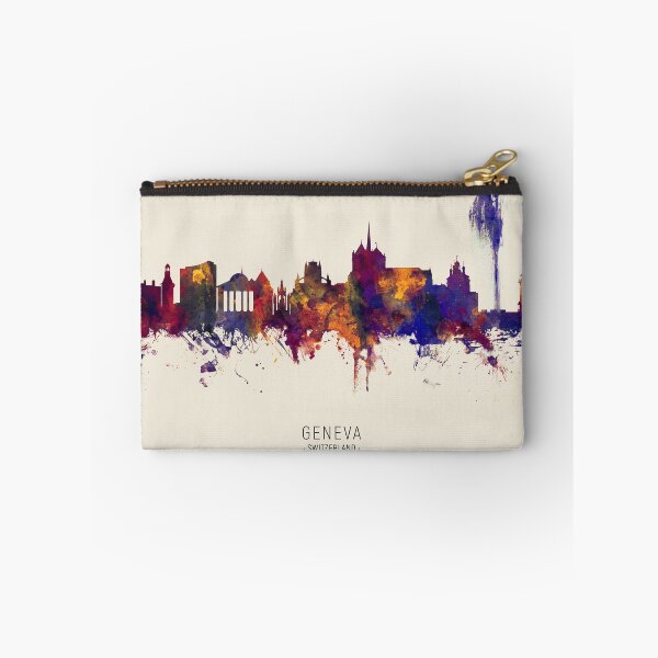 Item preview, Geneva Switzerland Skyline designed and sold by ArtPrints.