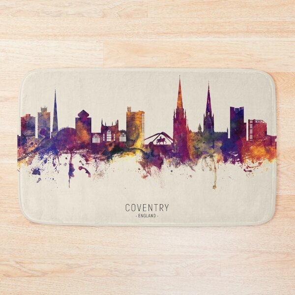 Item preview, Coventry England Skyline designed and sold by ArtPrints.