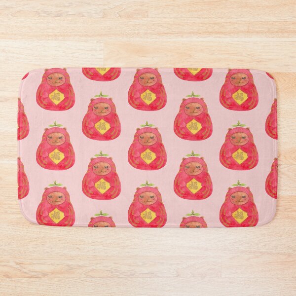 Item preview, Kuma Daruma - Goodluck Bear designed and sold by Leafbear Studio.