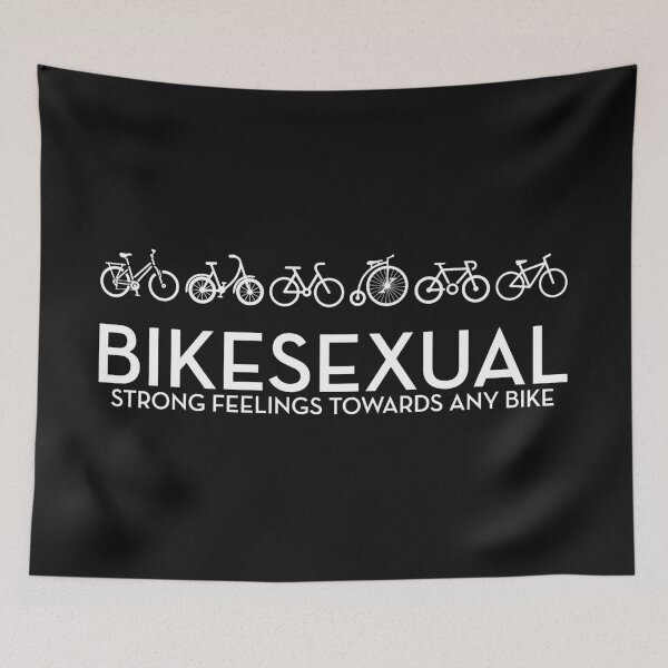 Item preview, HOPETRIP- BIKESEXUAL WHITE designed and sold by hope-digital.