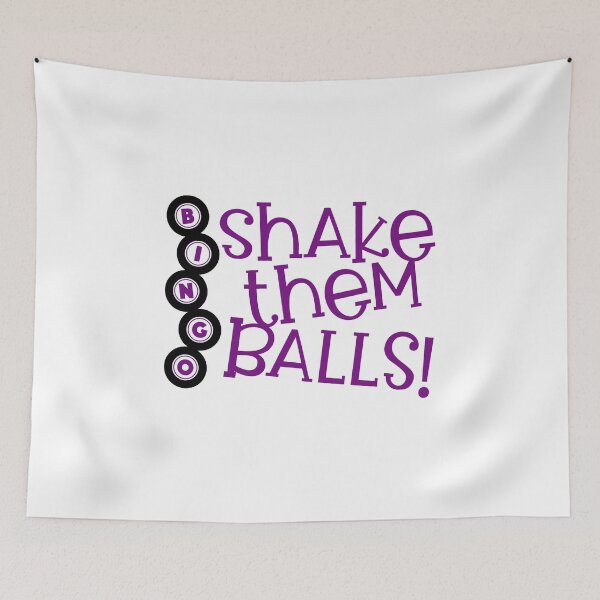 Item preview, Shake Them Balls Bingo Lover Saying Game Player Gift designed and sold by Style4You24.