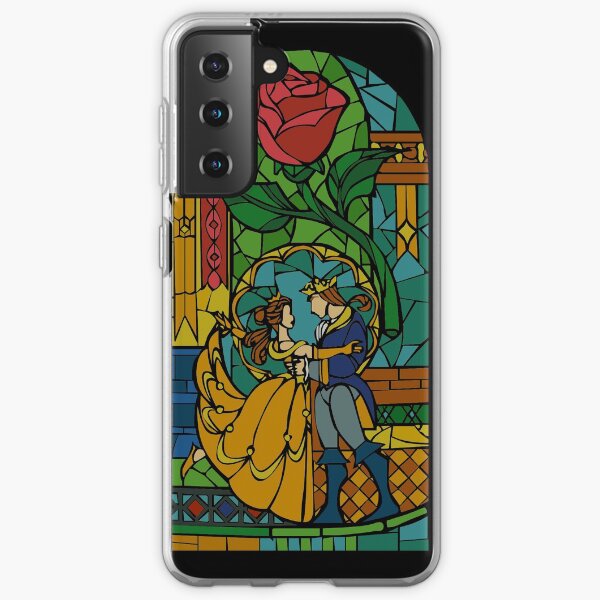 Beauty and The Beast - Stained Glass Samsung Galaxy Soft Case