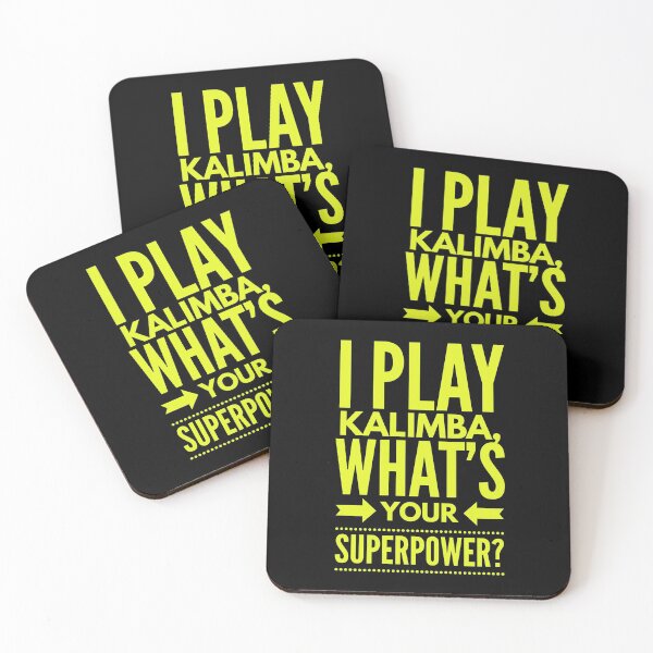 Item preview, I Play Kalimba What's Your Superpower? designed and sold by ojdart.