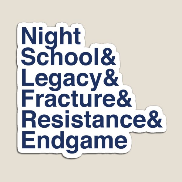 Night School Books Magnet