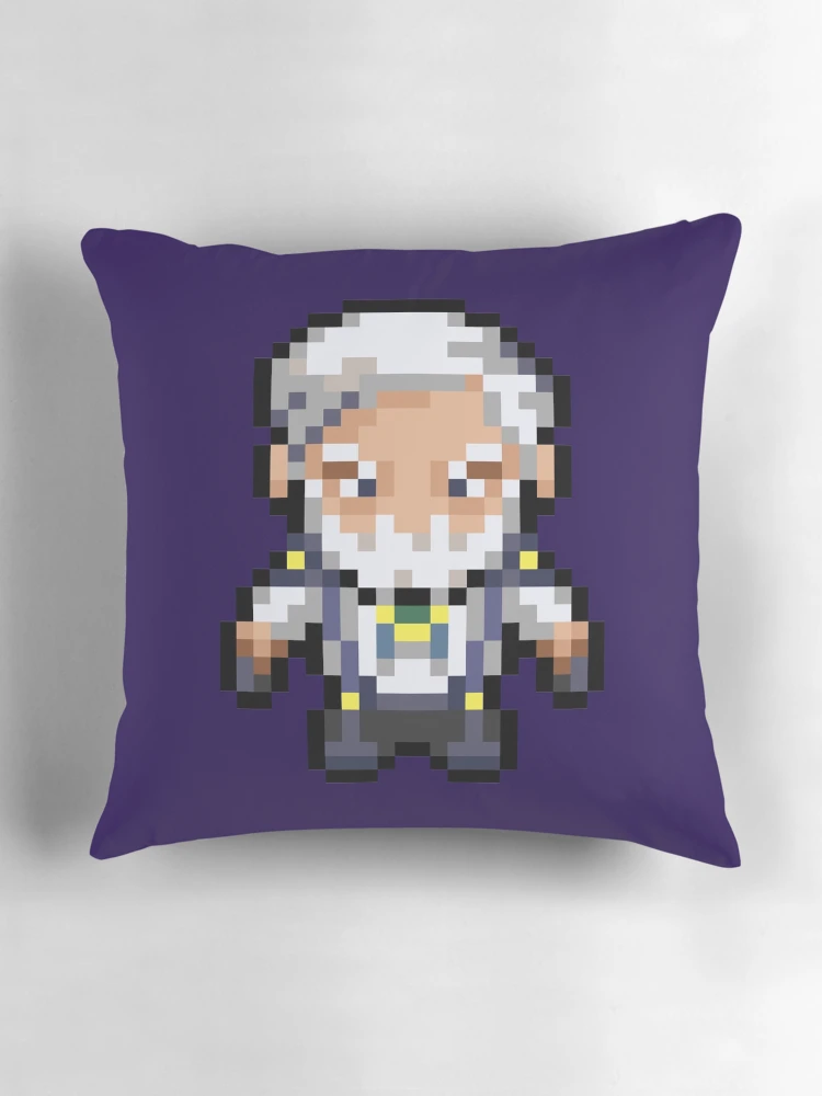 Aperçu 3 sur 4. Coussin avec l'œuvre Drayden Overworld Sprite créée et vendue par fourfourfour.
