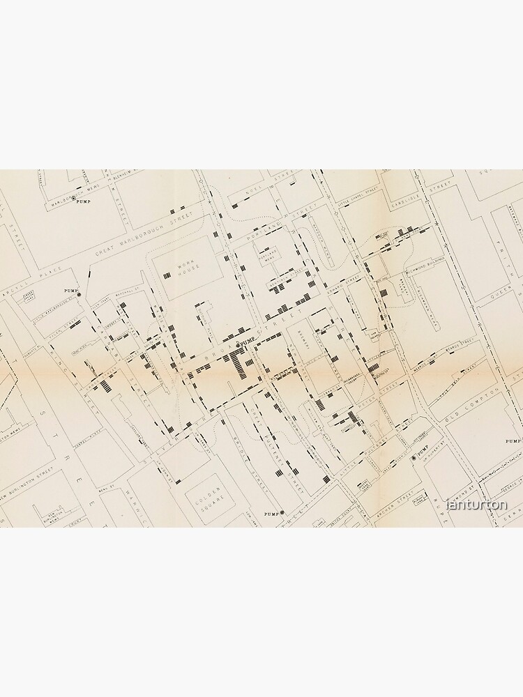 John Snow's Cholera Map by ianturton