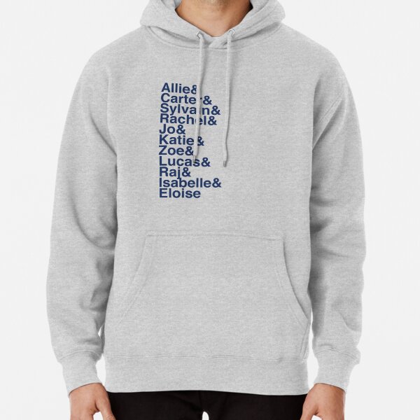 Night School Characters Pullover Hoodie