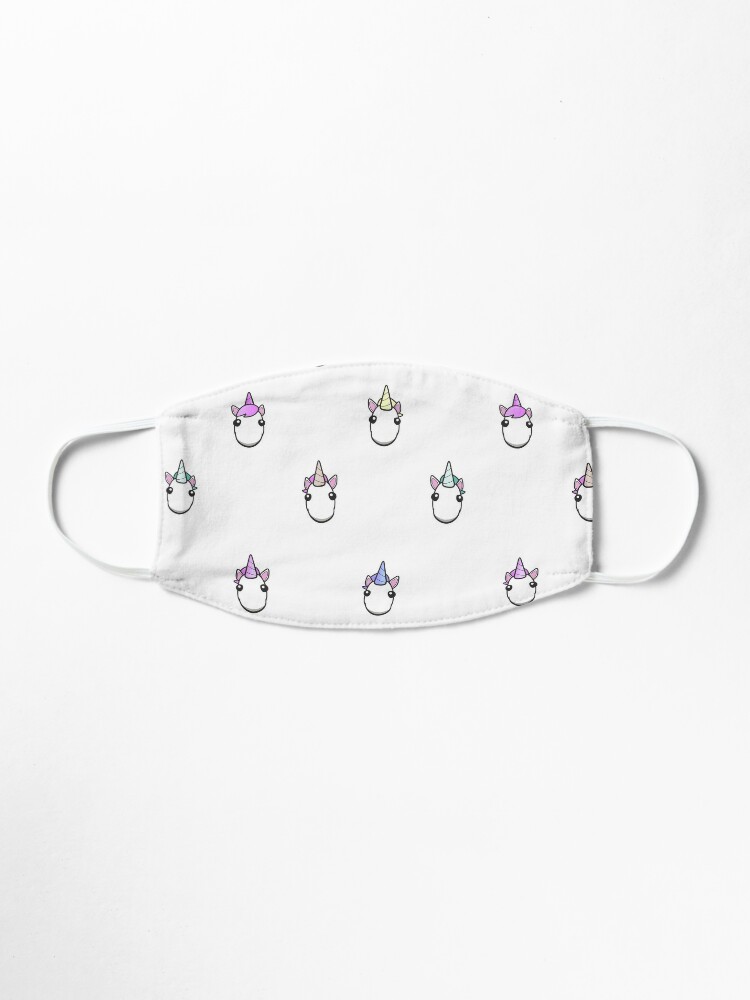 Magical Unicorn Pattern Mask By Theresthisthing Redbubble - new magical unicorn roblox